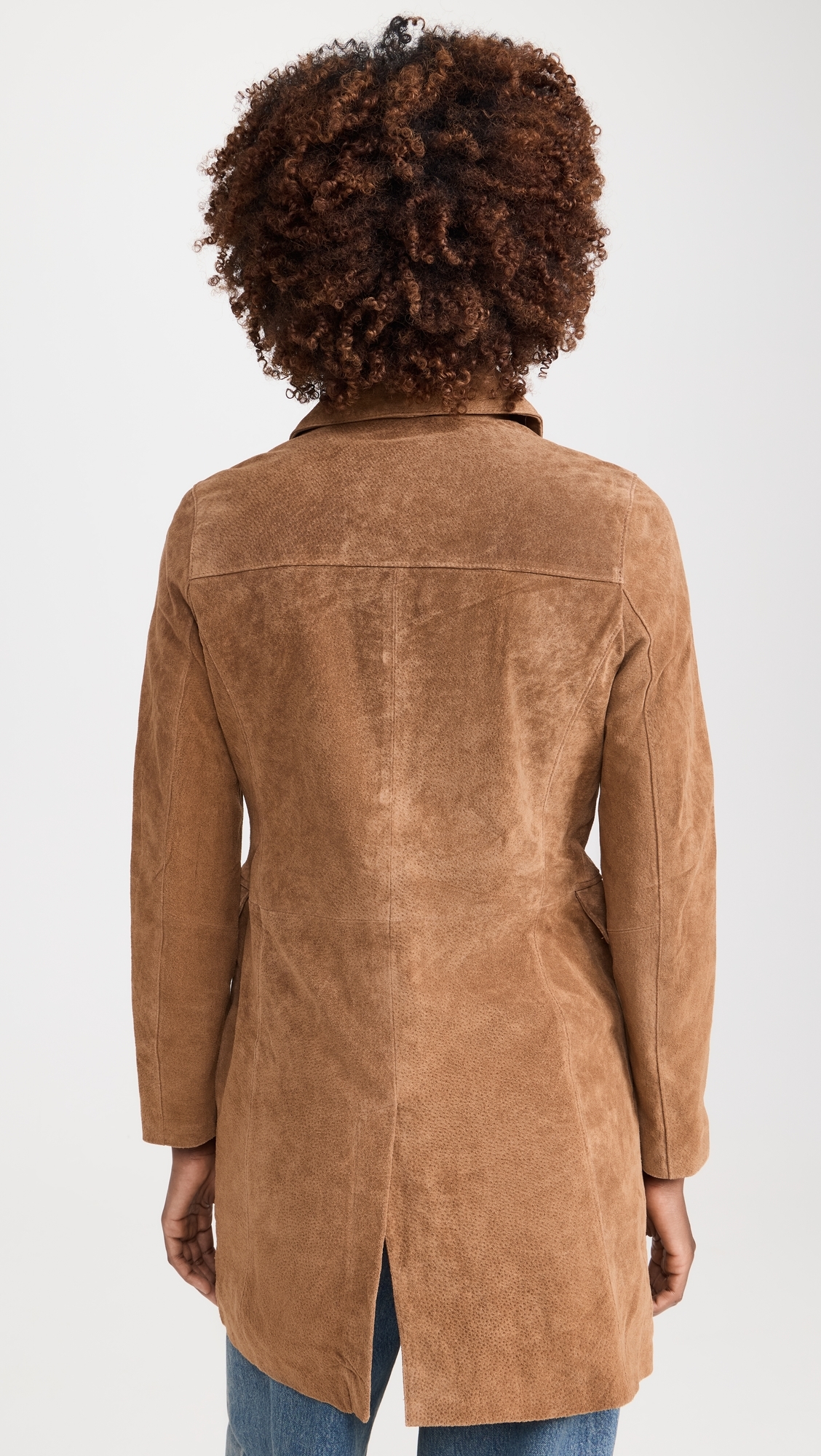 Dirt Bike Jacket Rust Real Suede