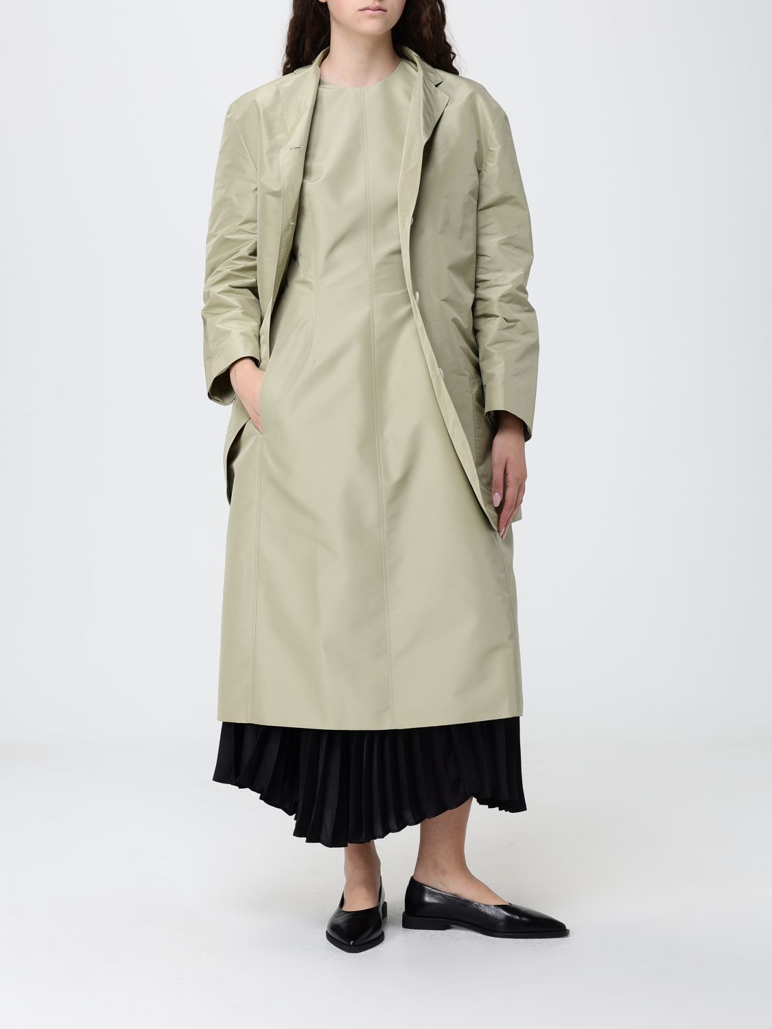 Calf Length Sleeveless Dress