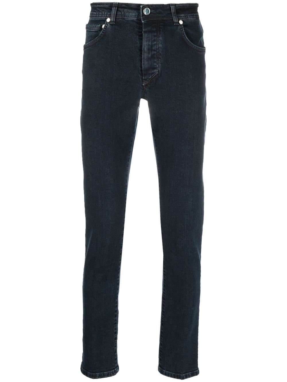 Slim-cut denim jeans - Blue