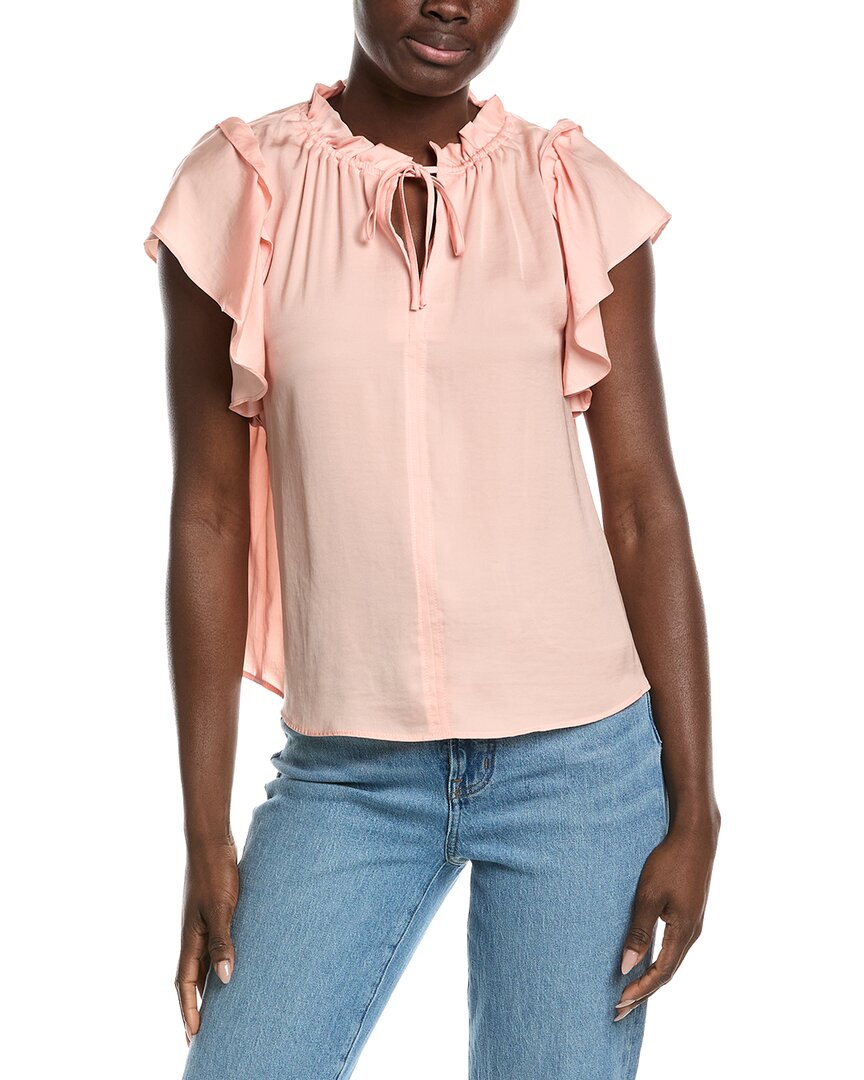 Ruffle Neck Top