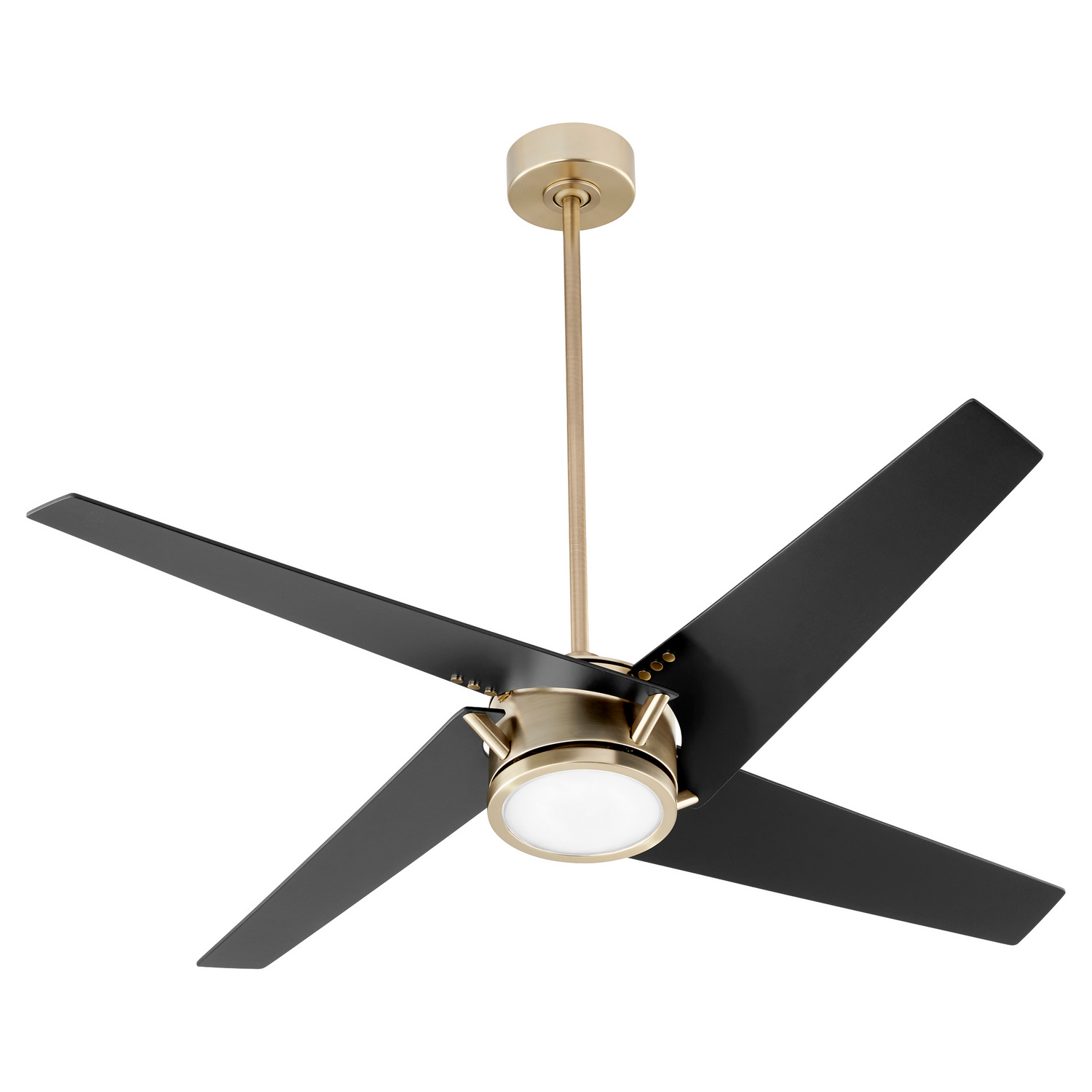 Aged Brass 54"Ceiling Fan from the Axis Collection