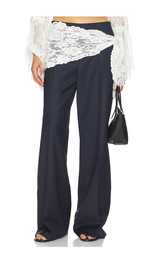 Sea Fiora Tropical Wool Pants in Navy. 8. Also , 2, 6