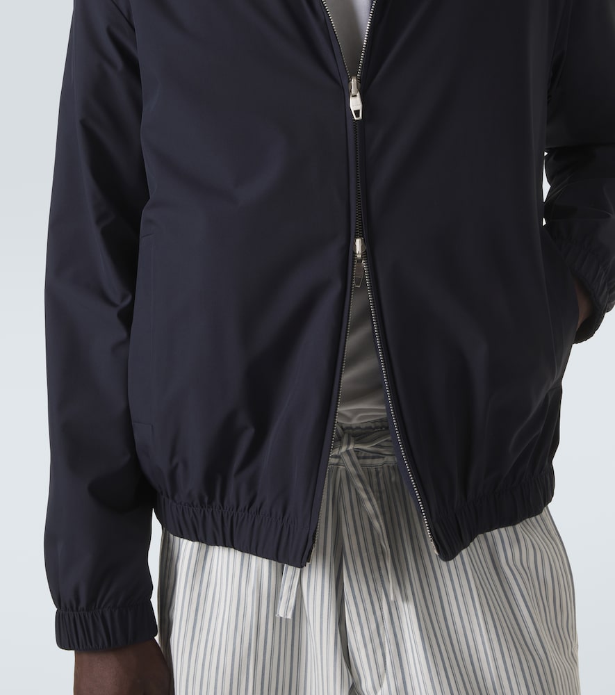 Phil reversible silk jacket