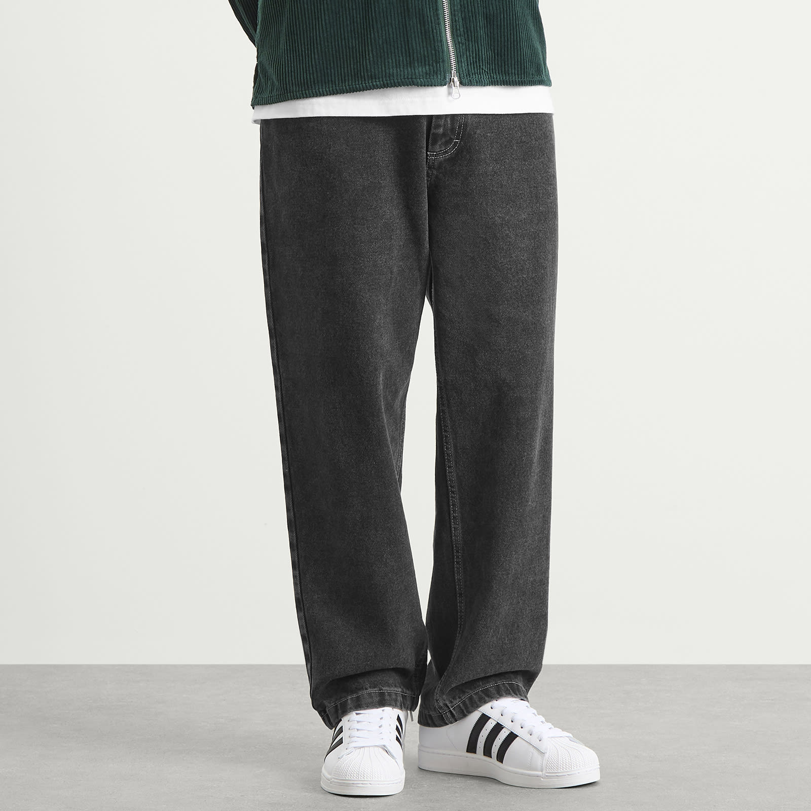 Men's 93! Jeans in Silver Black