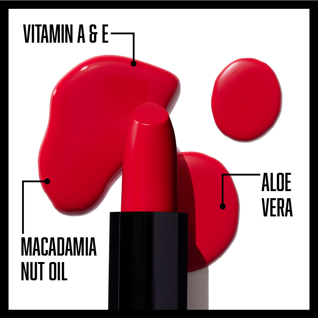 Silk Finish Lipstick Fuchsia w Blue Pearl