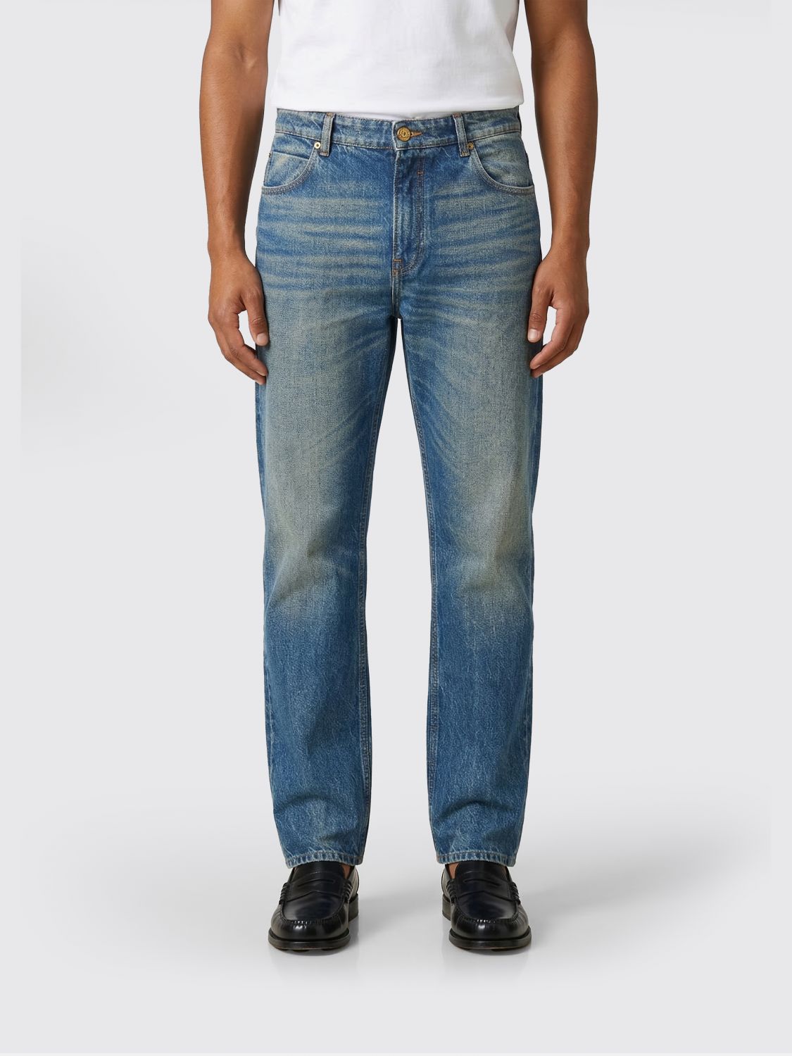 Jeans Men color Blue