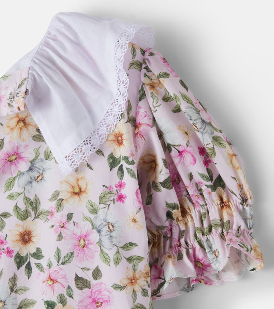 Izara floral cotton dress