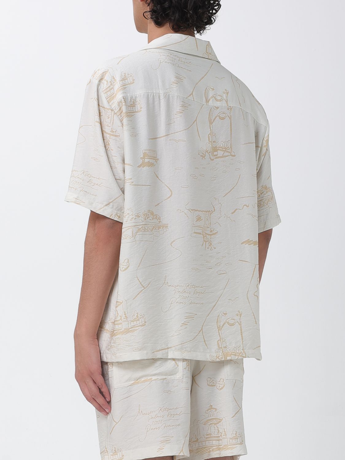 Shirt MAISON KITSUNÉ Men color Nude