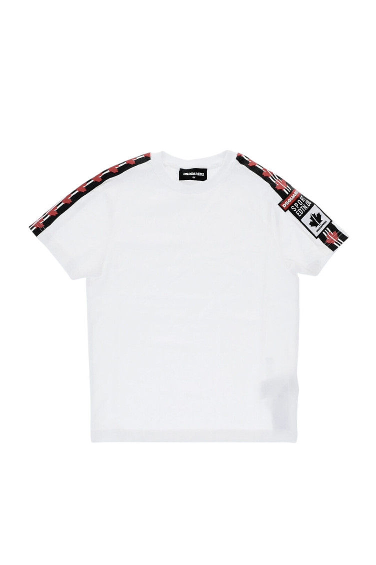 Boys White Logo T-Shirt