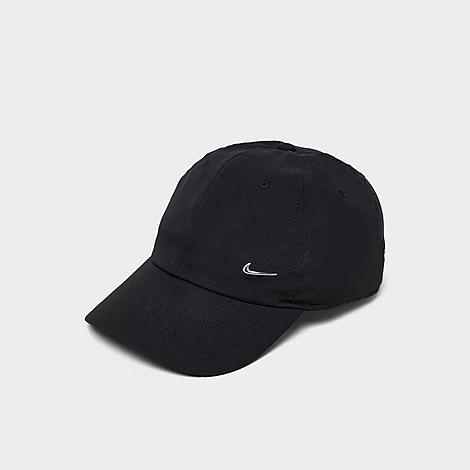 Kids Club Dri-FIT Metal Swoosh Strapback Hat in Black