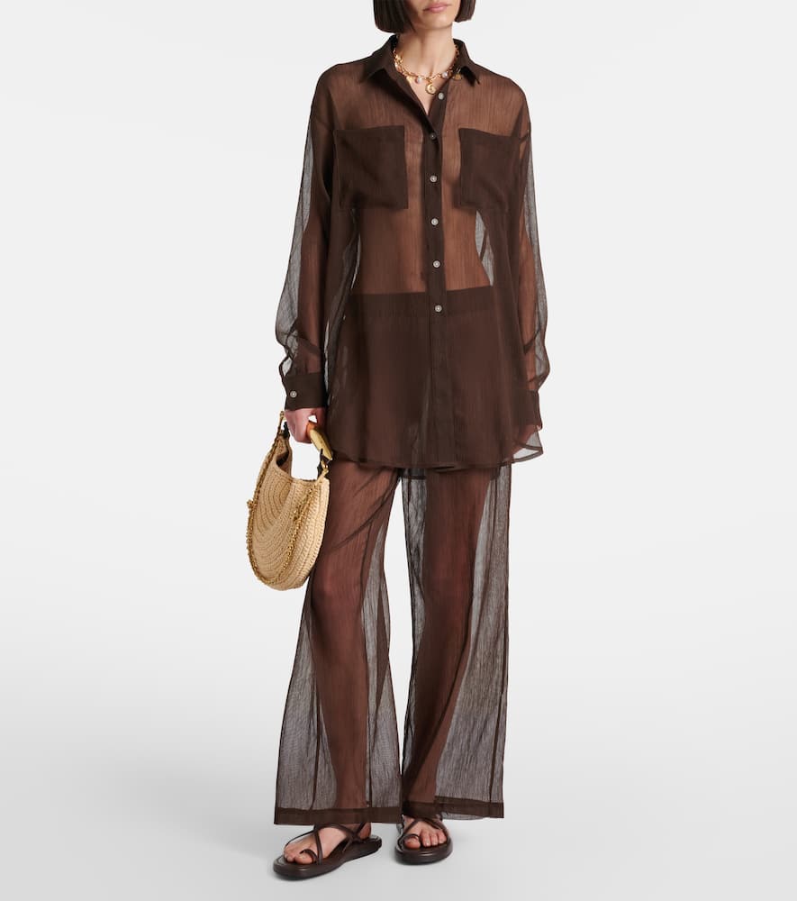 Mika sheer shirt