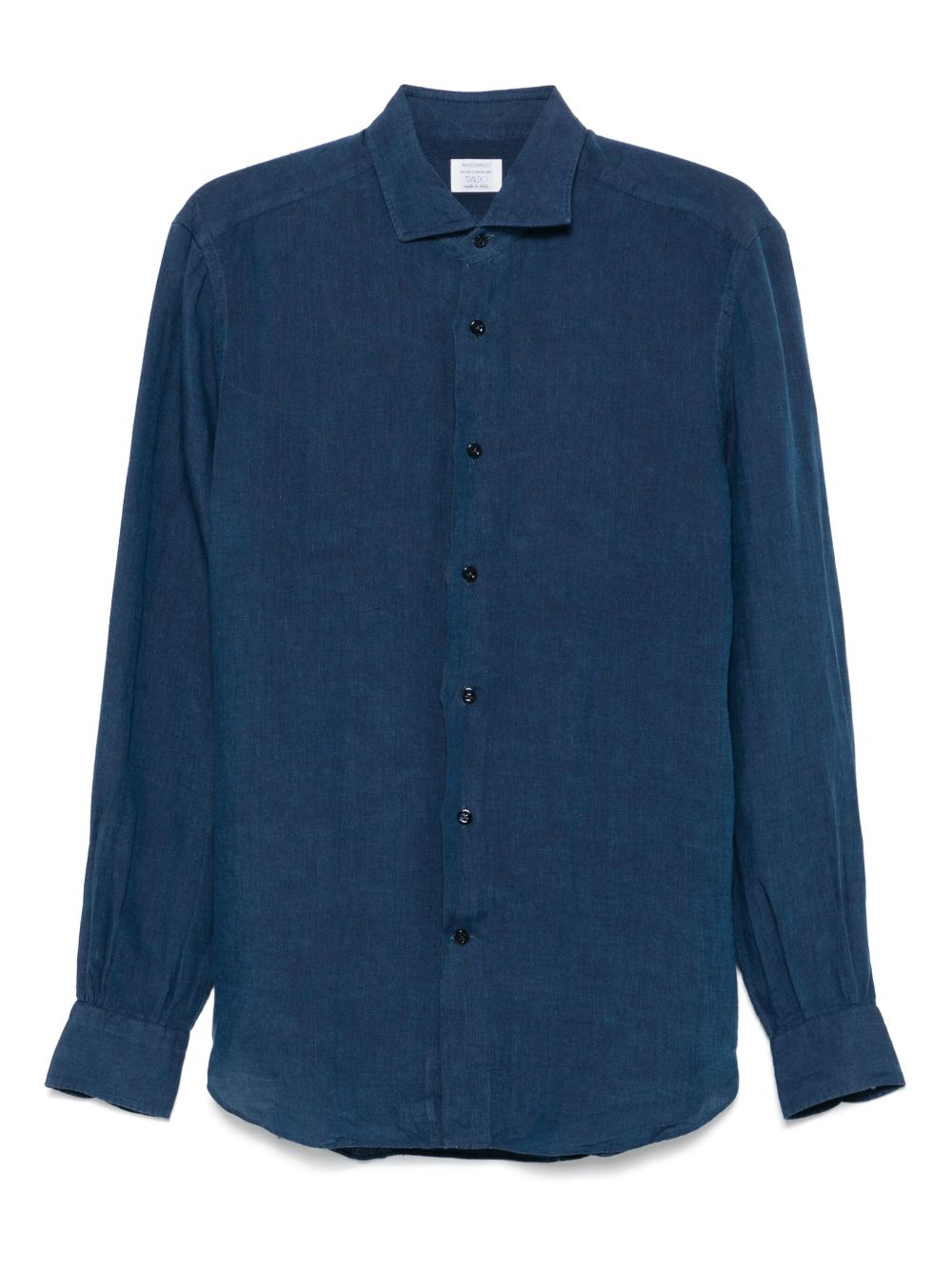 Mazzarelli linen shirt - Blue