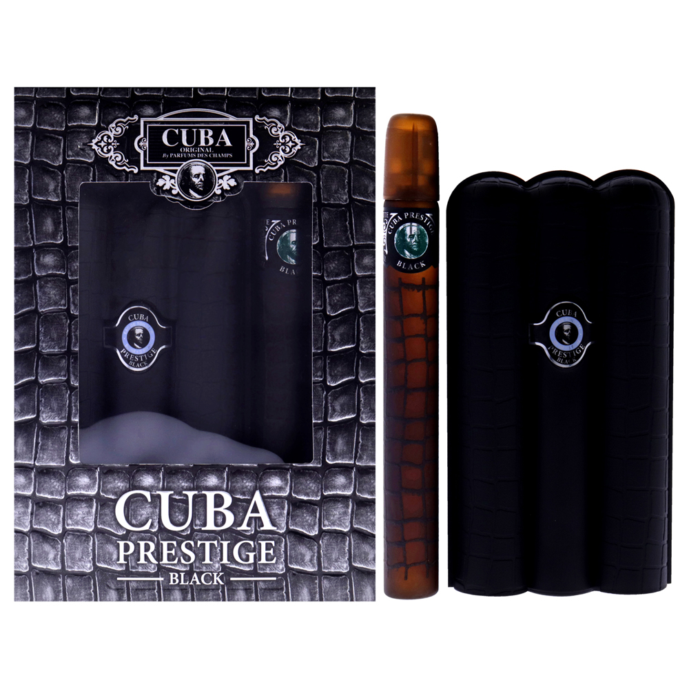 Prestige Black Eau De Toilette Gift Set For Men