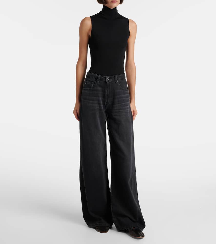 Helsinki high-rise wide-leg jeans