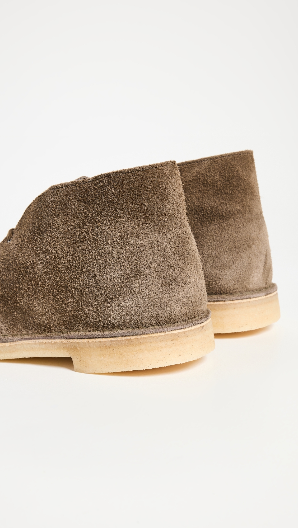Suede Desert Boots Dark Khaki
