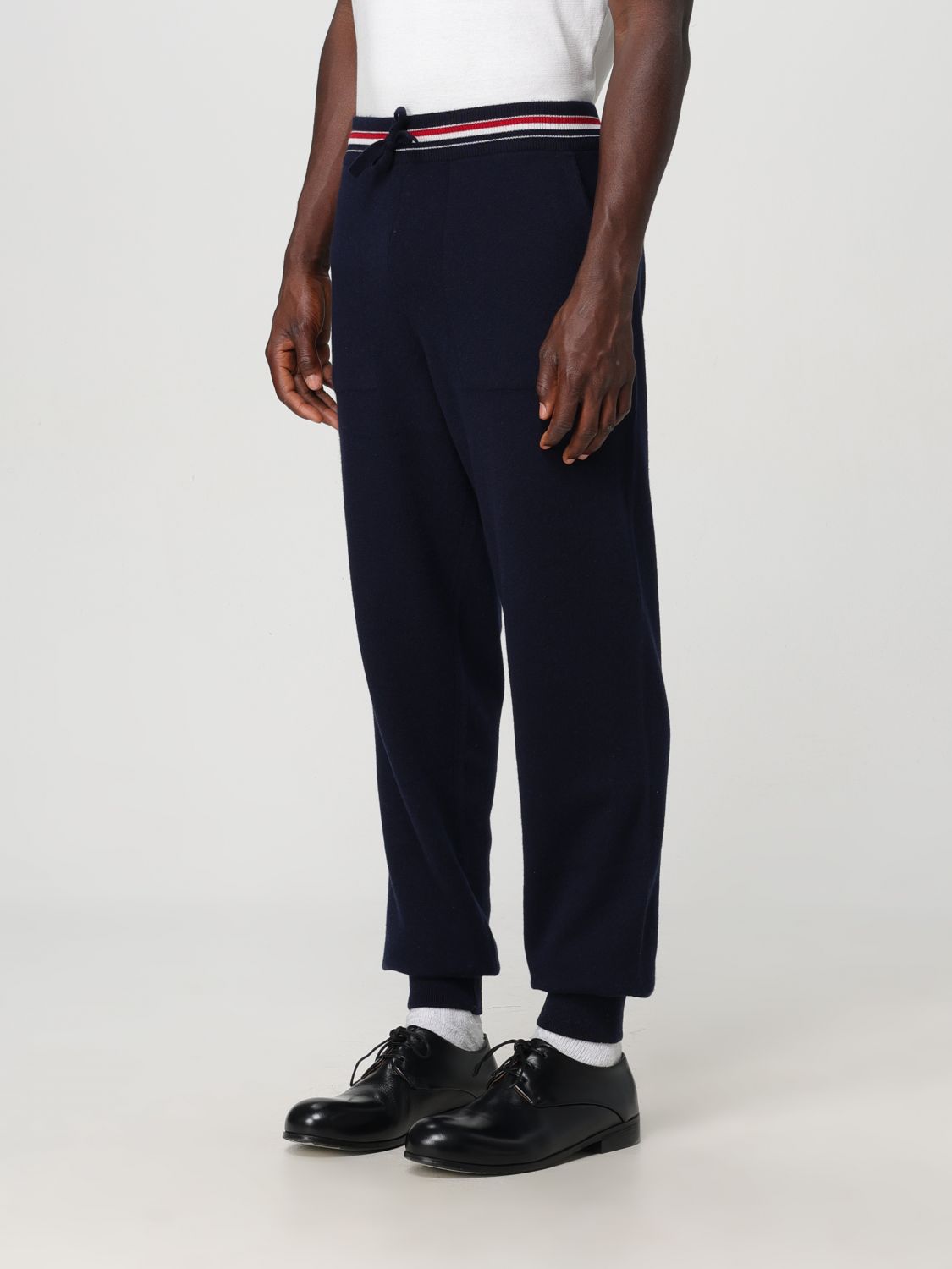 Pants Men color Blue