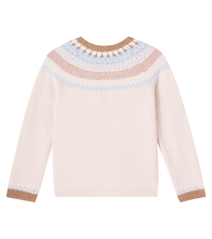 Wool jacquard sweater