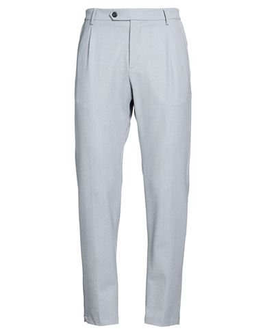 Man Pants Azure Size 32 Wool, Elastane