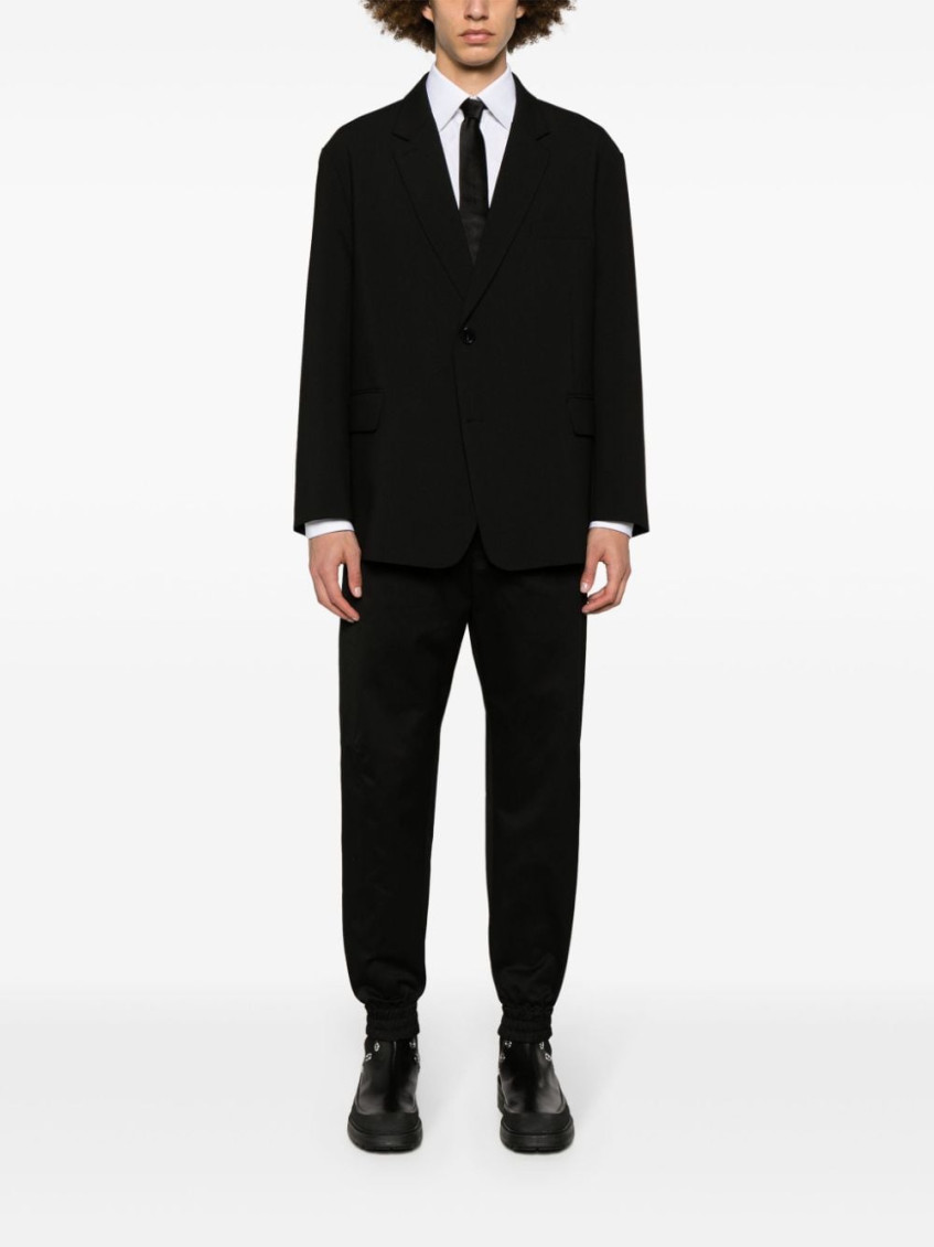 Mid-rise Tapered-leg Trousers