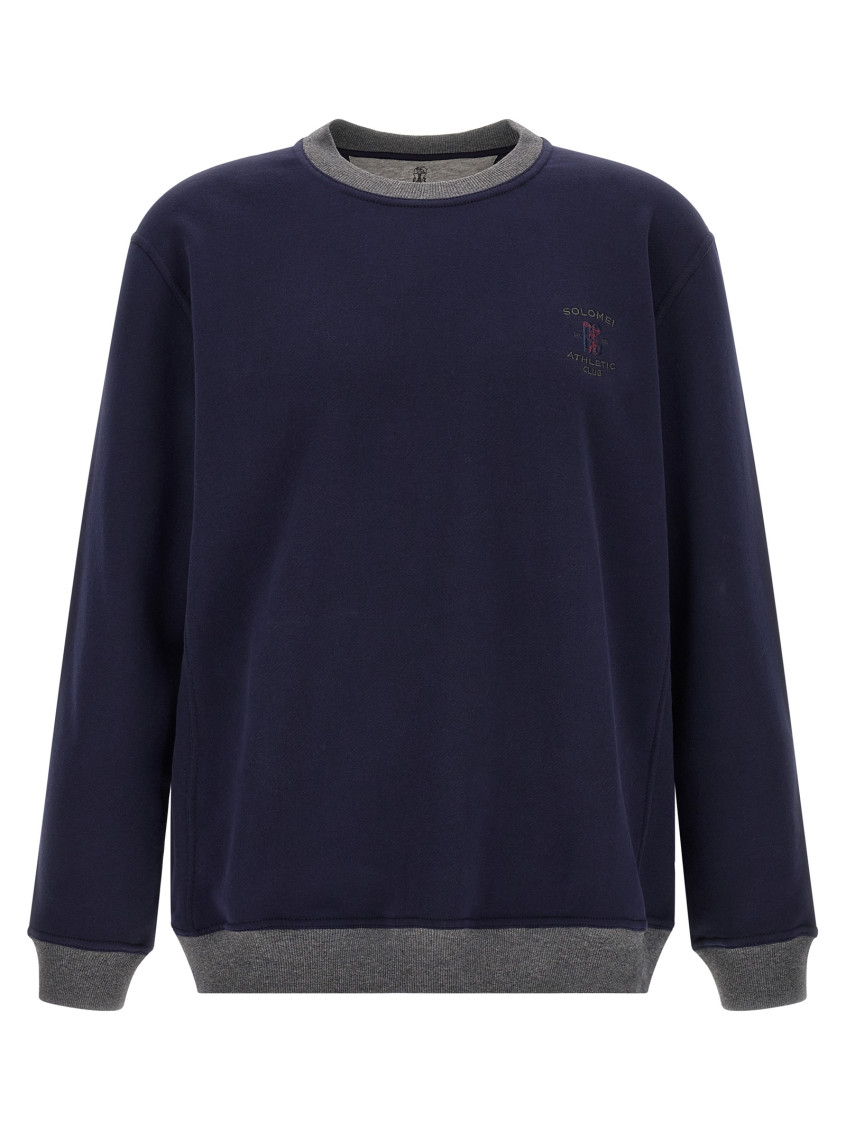 Navy Blue Relaxed Sweatshirt