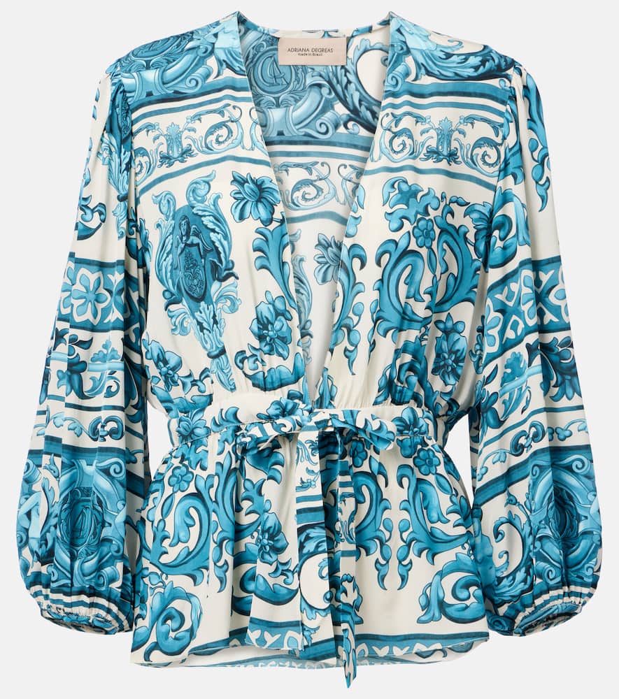 Printed blouse