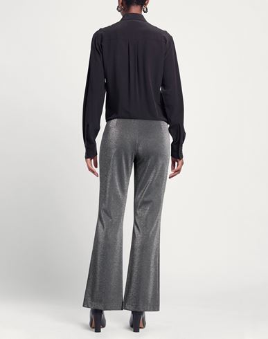 Woman Pants Grey Size 8 Polyester, Viscose, Polyamide, Elastane