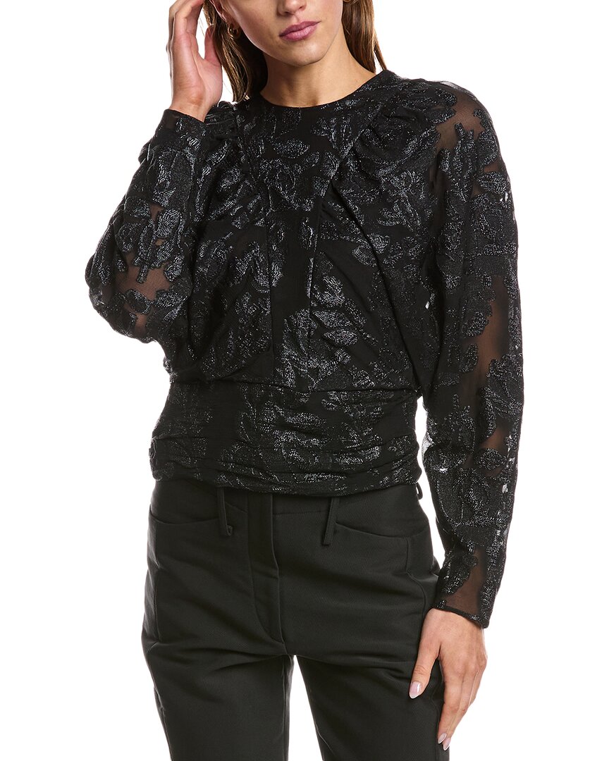 Mabel Silk-Blend Top