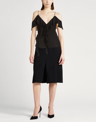 Woman Top Black Size 3 Silk