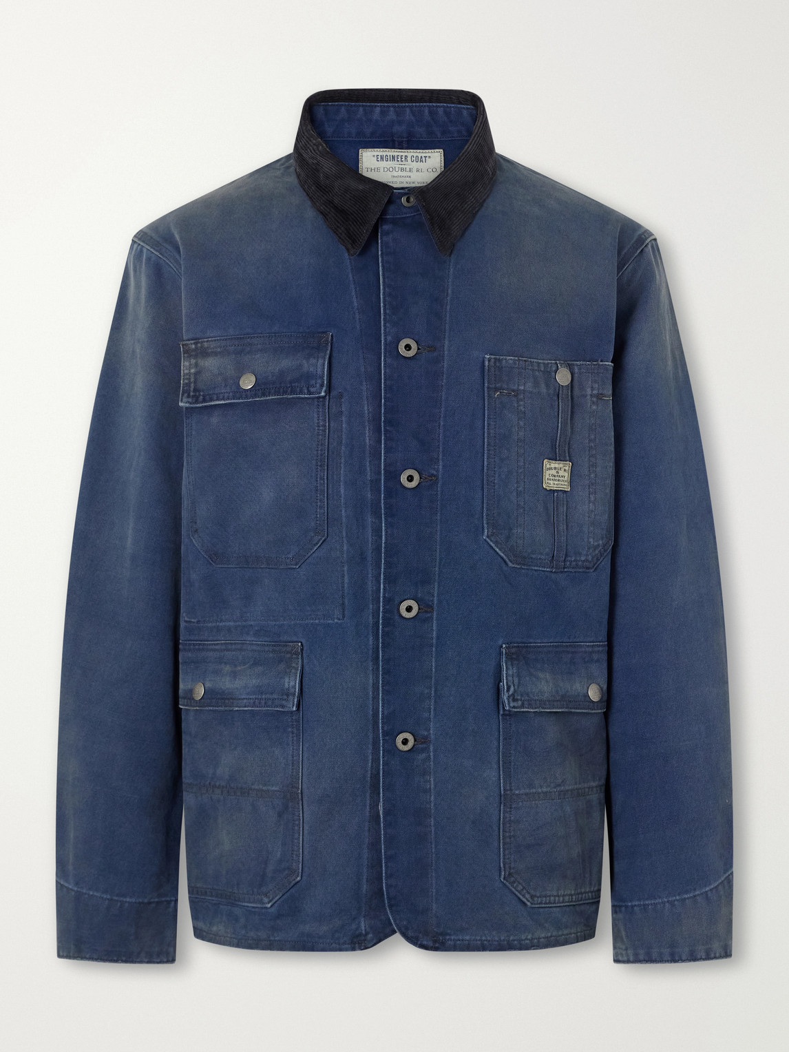 Cotton-Canvas Blouson Jacket