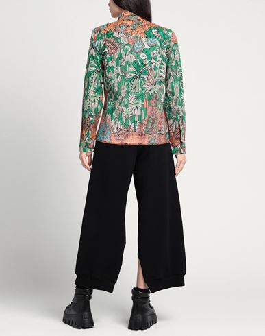 Woman Shirt Green Size S Cotton