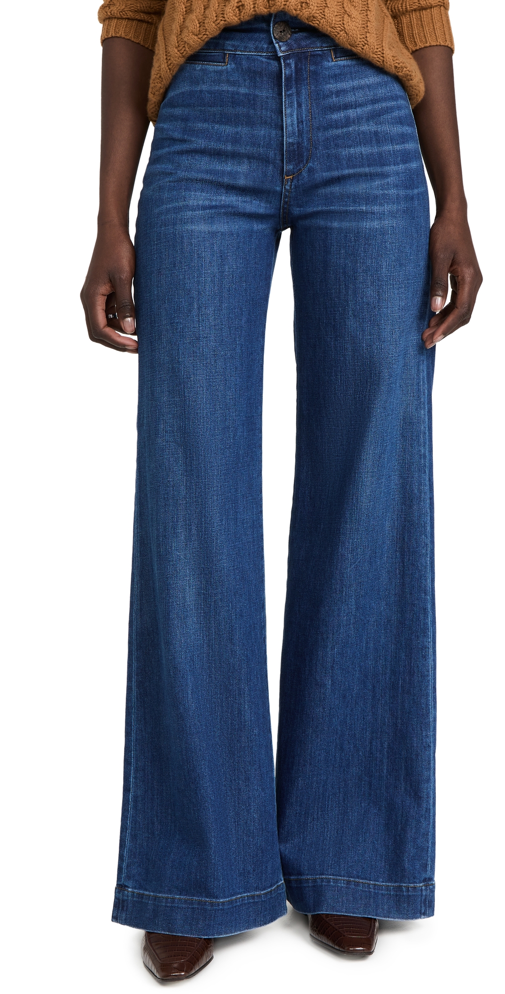 Brighton Wide Leg Jeans Mercury