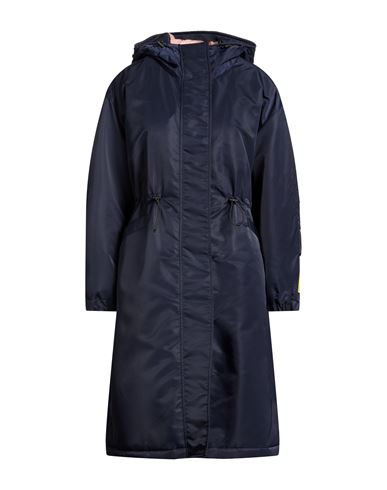 Woman Coat Navy Size S Polyamide