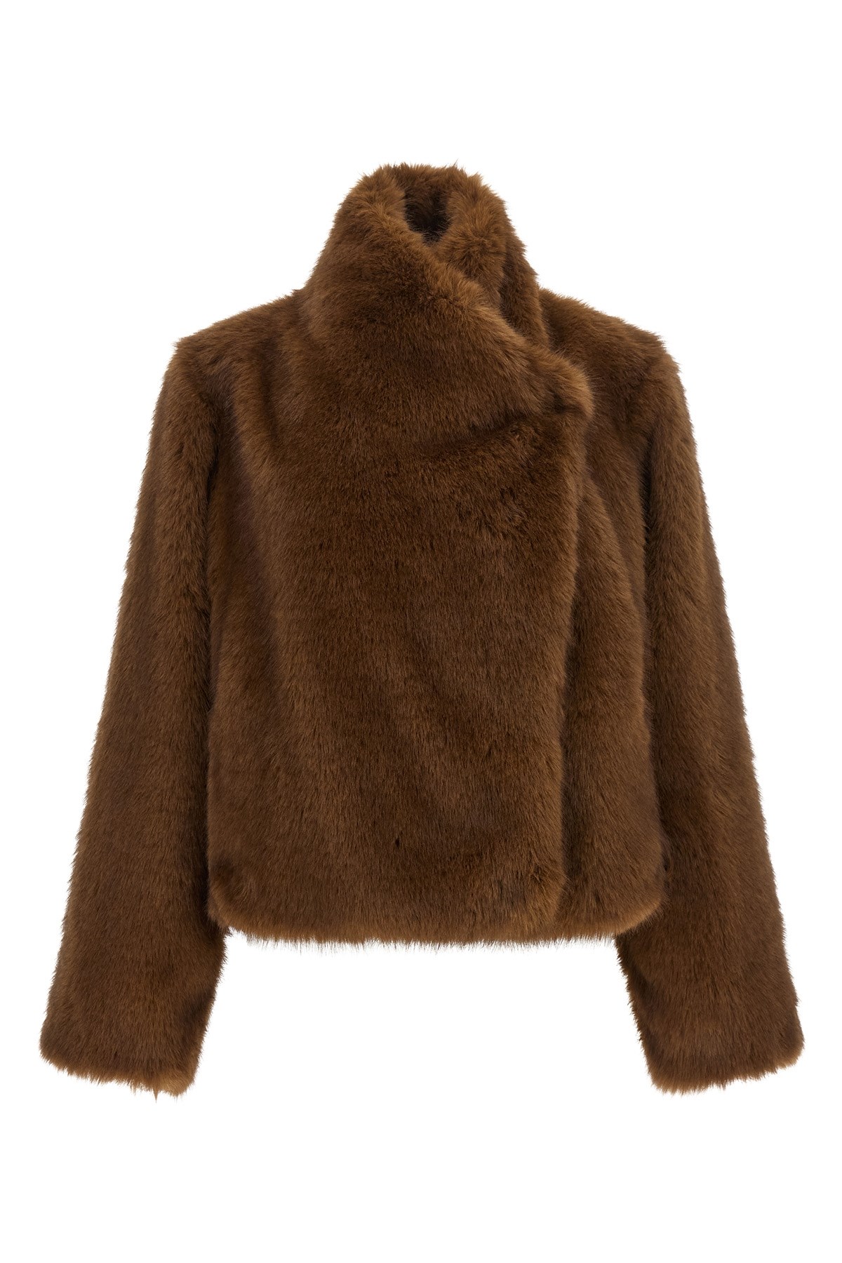 'Farrah First' Eco-Fur Coat