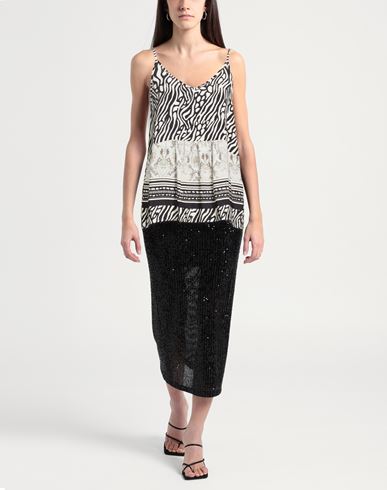 Woman Top Black Size 4 Viscose