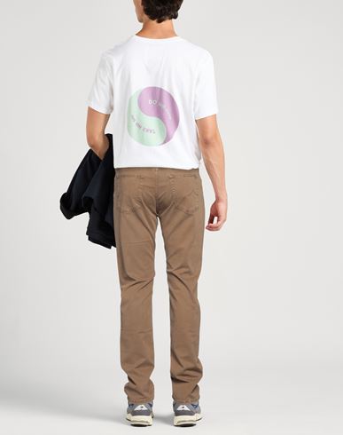 Jacob Cohёn Man Pants Light brown Size 33 Modal, Cotton, Elastane, Polyester