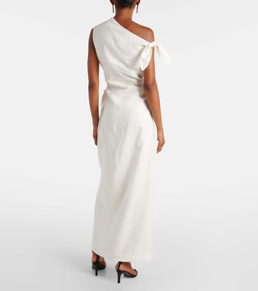Tamara linen maxi dress