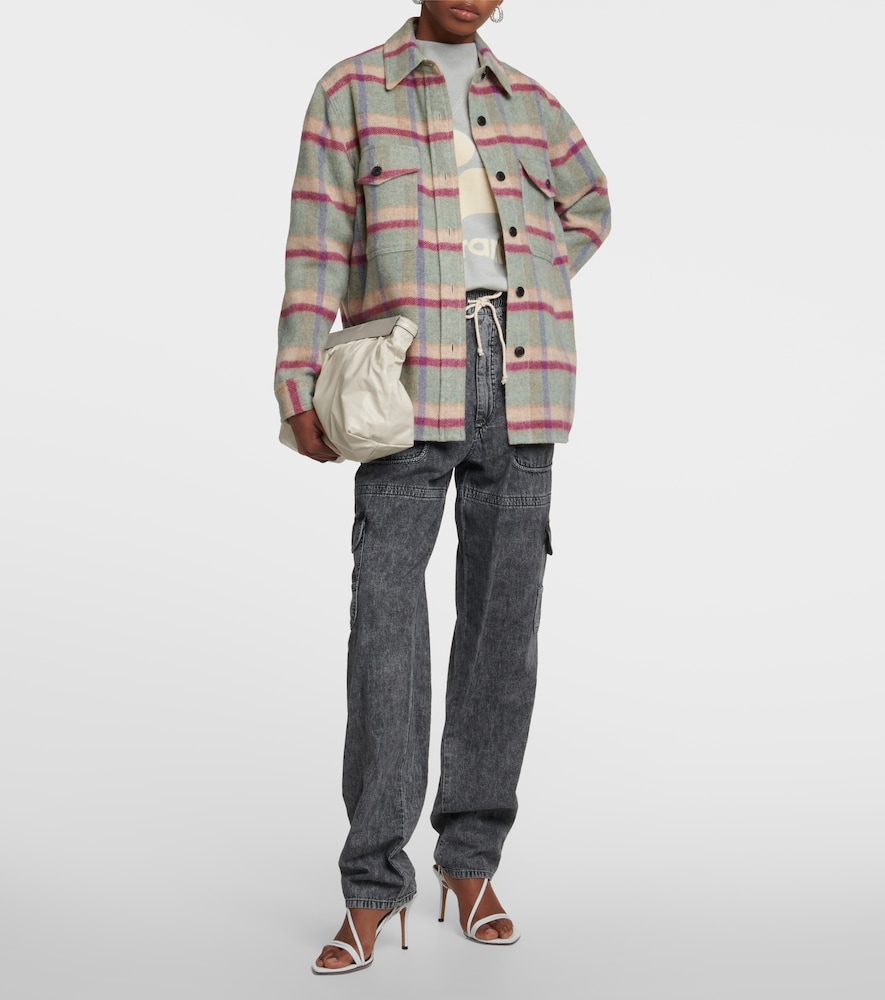 Viamao high-rise cotton pants