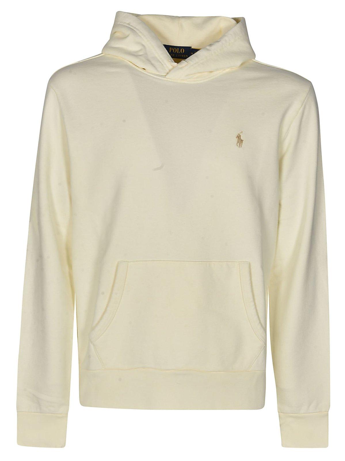 Pony Embroidered Drawstring Hoodie