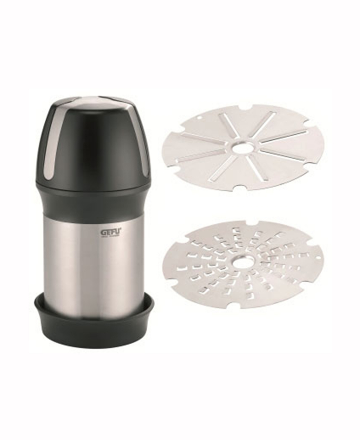 Stainless Steel 3 Blade Fine and Flake Tabletop Grater