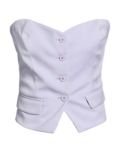 Woman Top Lilac Size 10 Polyester, Viscose, Elastane