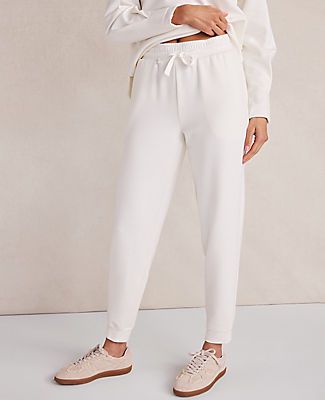 Ann Taylor Haven Well Within Soft-Brushed Fleece Joggers