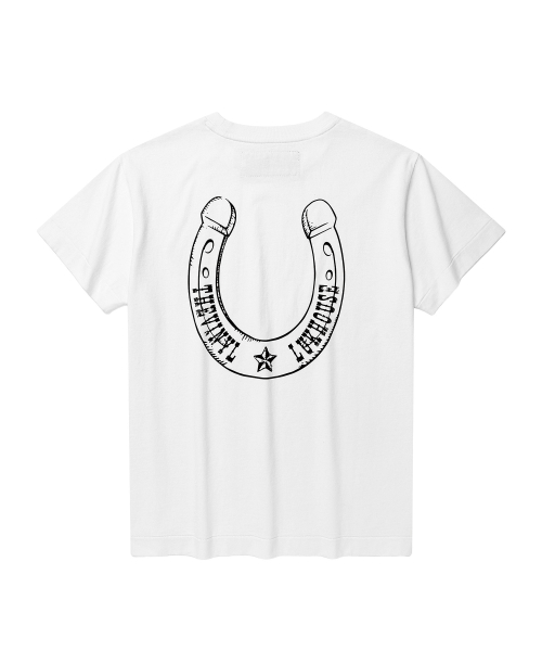 LUCKY HOUSE TEE WHITE