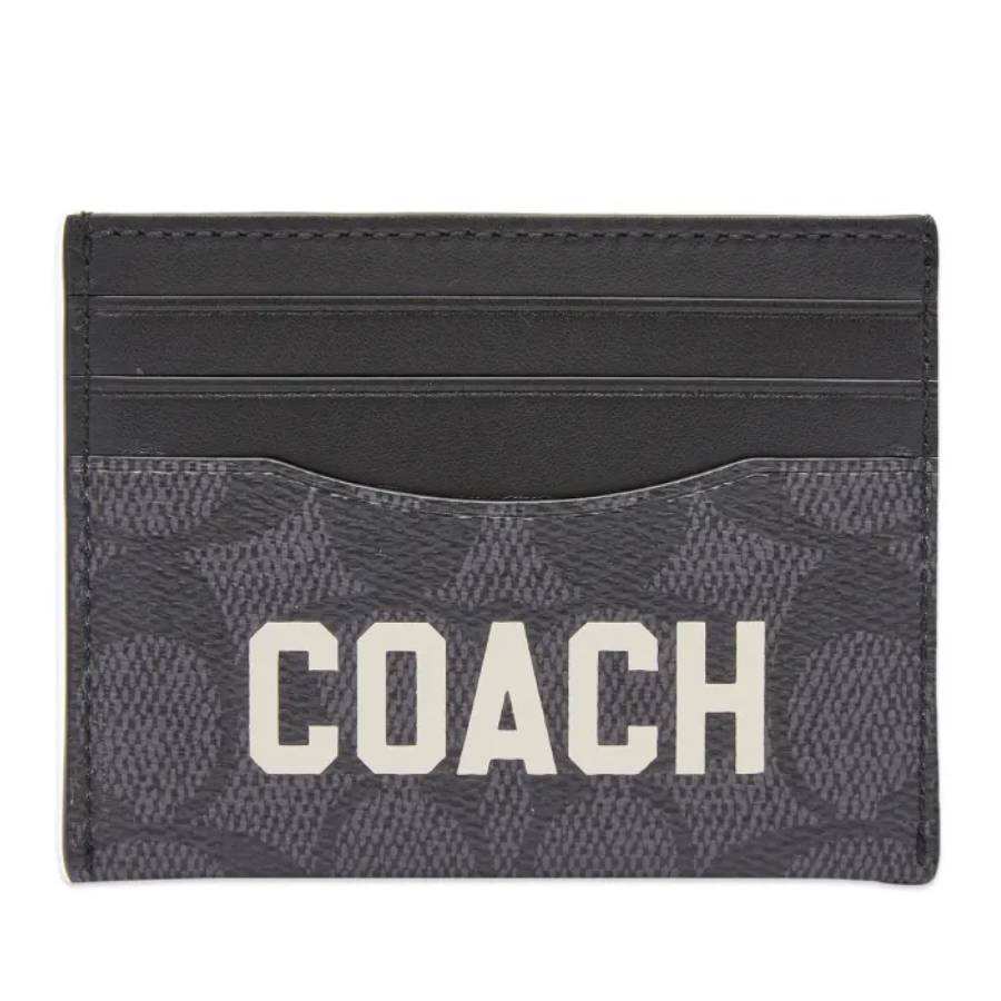 Card Case In Signature Canvas With Graphic