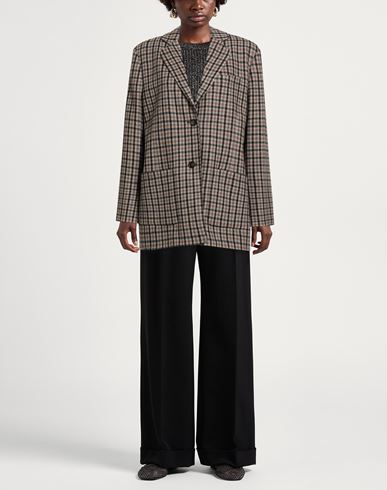 By Daniëlle Cathari Woman Blazer Beige Size M Wool, Polyester, Polyamide