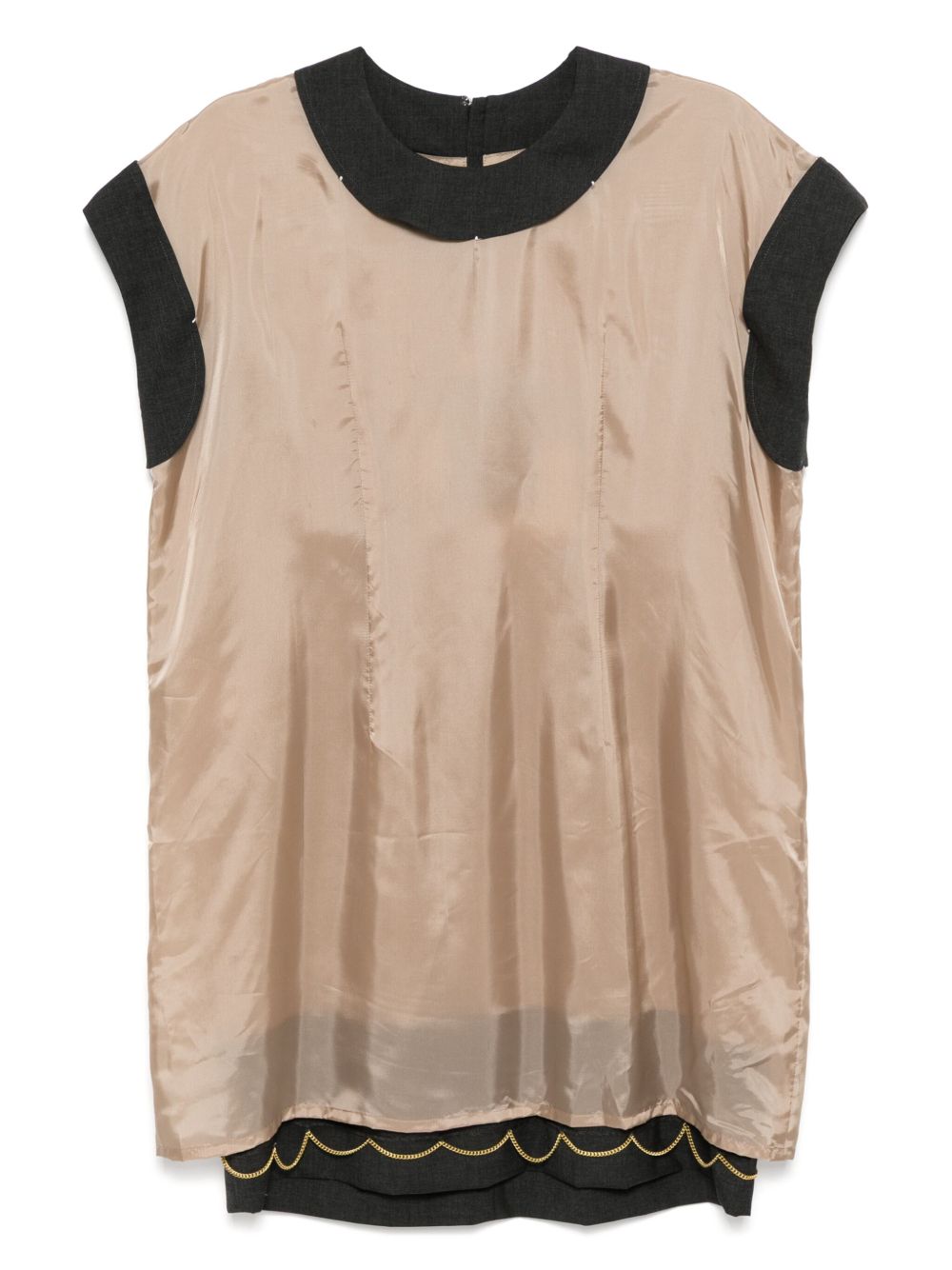 Kolor sleeveless dress - Neutrals