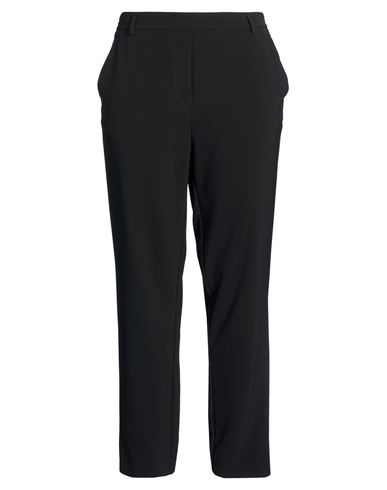 Woman Pants Black Size 6 Polyester, Elastane