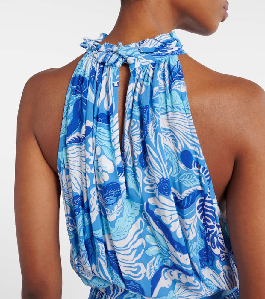 Bianca printed maxi dress