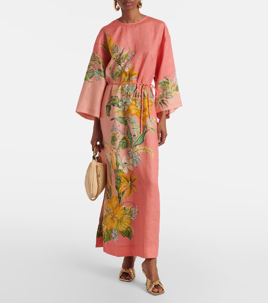 Alémais Anika floral maxi dress