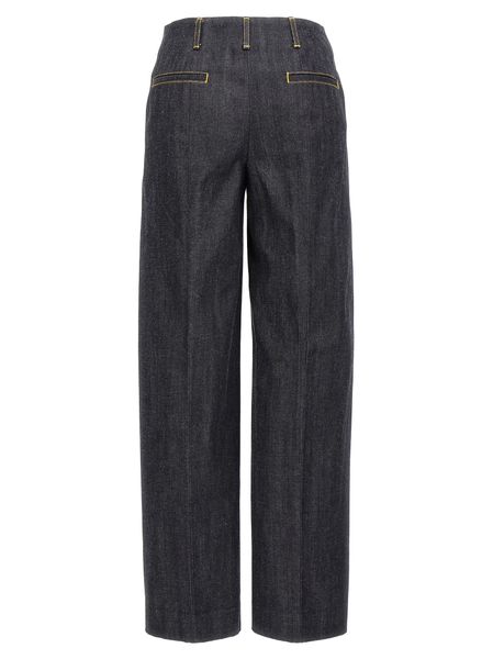Tory Burch Faltenjeans mit Prinzessinnennaht