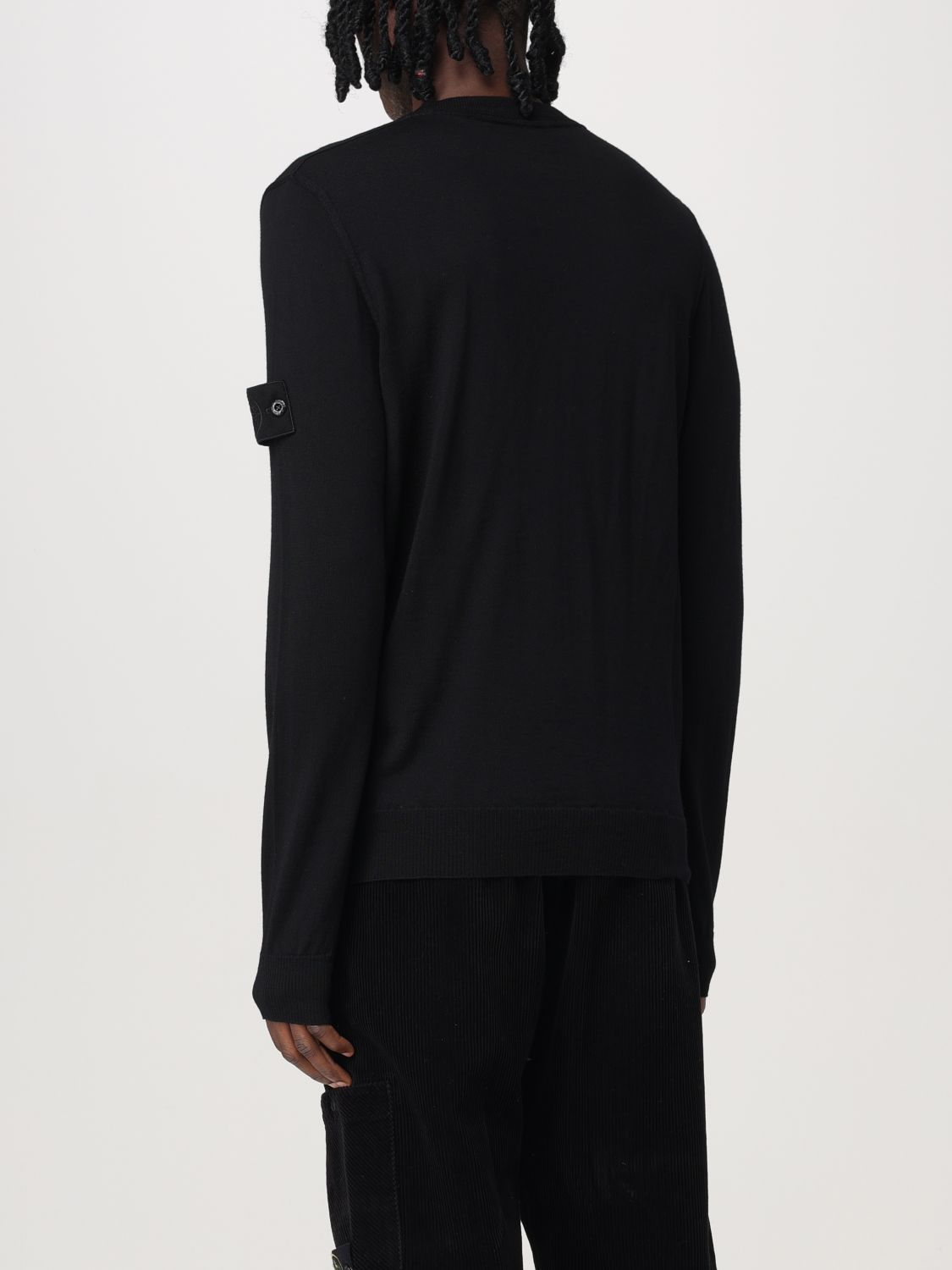 Compass-badge sweater - Neutrals